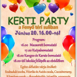 Kerti party 